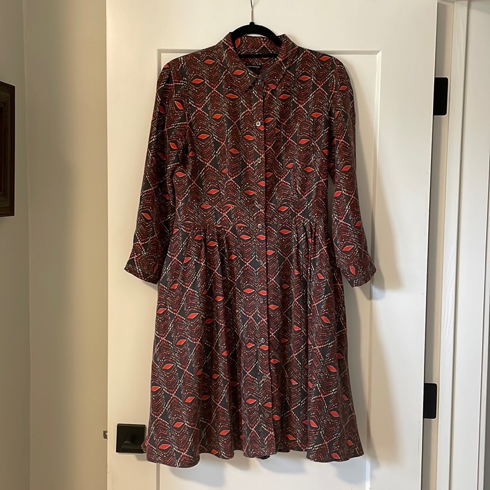 Club Monaco silk dress